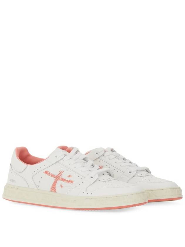 Classic Calfskin Low Top Sneakers Pink White - PREMIATA - BALAAN 3