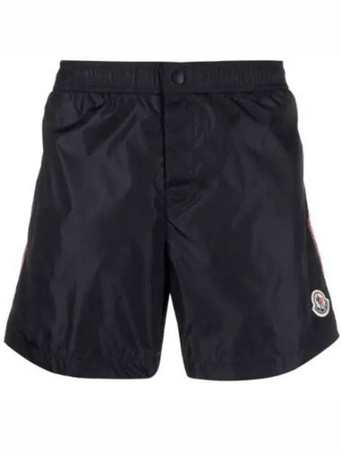 24 2C00004 53326 743 Logo patch swim shorts 1198109 - MONCLER - BALAAN 1