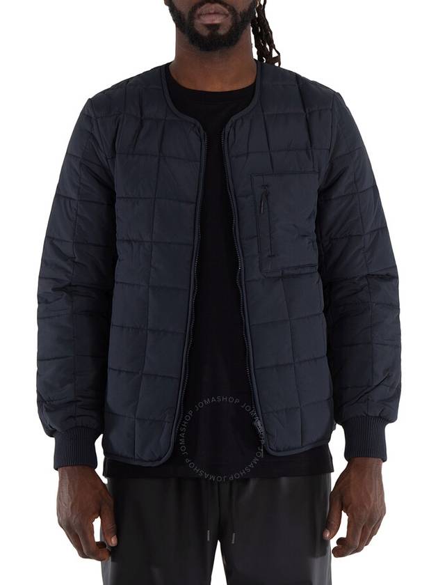 Rains Navy Water-Repellent Quilted Liner Jacket, Size X-Small - RAINS - BALAAN 2