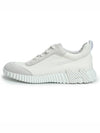 Bouncing Sneakers Mesh Suede Goatskin Blanc - HERMES - BALAAN 3