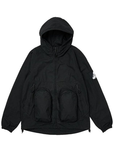 Cell Net Hooded Jacket Black - PALACE - BALAAN 1