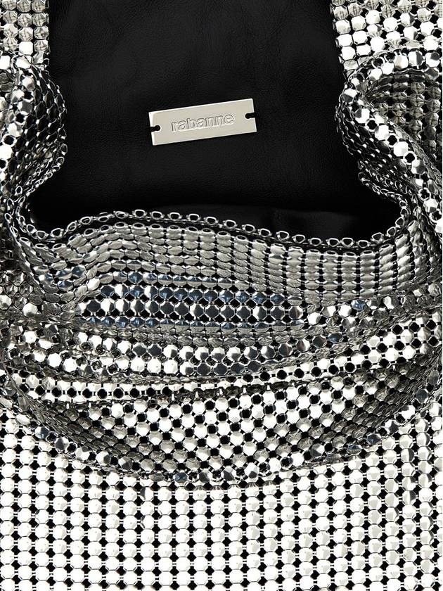 Paco Rabanne 'Silver Pixel Metallic' Shopping Bag - PACO RABANNE - BALAAN 4