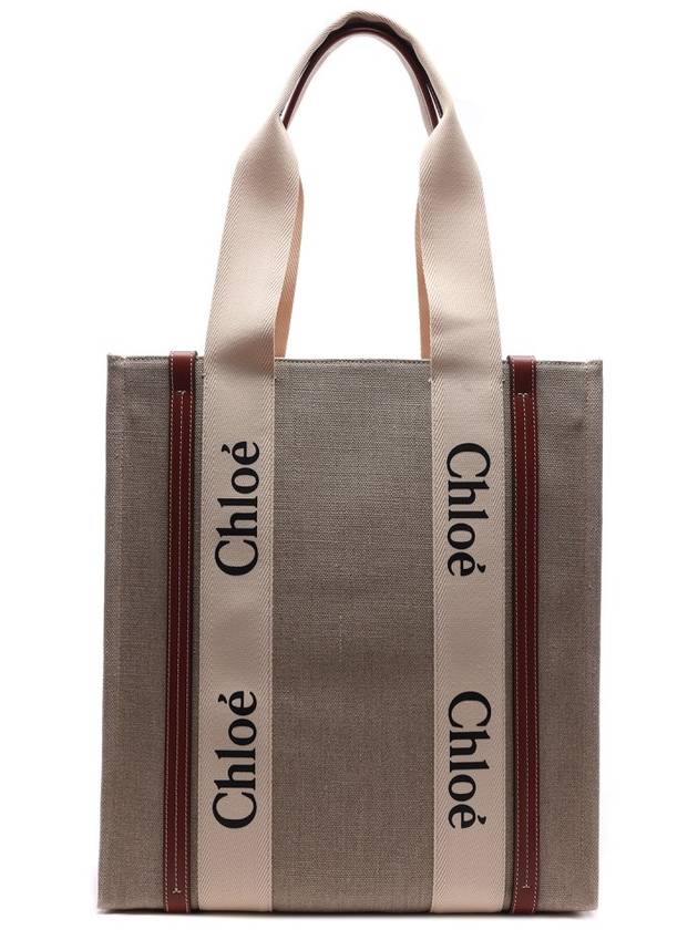 Woody Tote Bag Beige - CHLOE - BALAAN 5