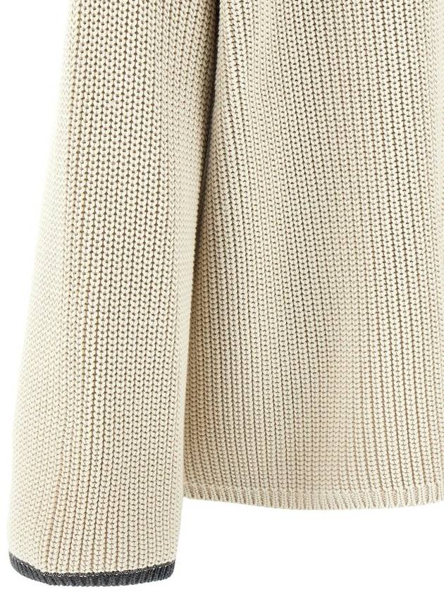 Ribbed Knit Sweater M19576912CFH19 - BRUNELLO CUCINELLI - BALAAN 5