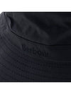 Wax Logo Bucket Hat Black - BARBOUR - BALAAN 7