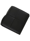 Slim Folder Half Wallet Black - BOTTEGA VENETA - BALAAN 5