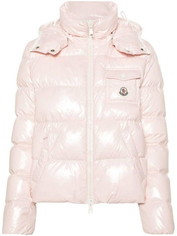 Andro Down Padded Jacket Pink - MONCLER - BALAAN 1