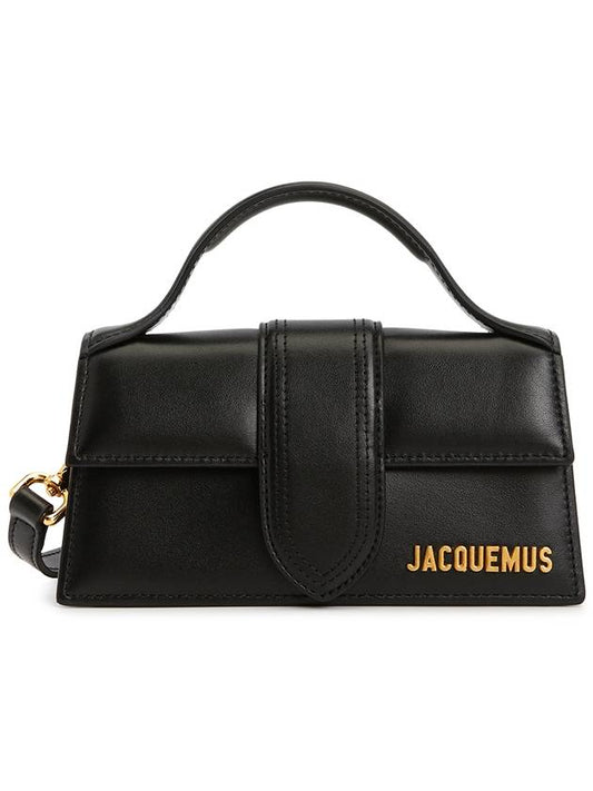 Le Bambino Gold Hardware Logo Mini Tote Bag Black - JACQUEMUS - BALAAN 2