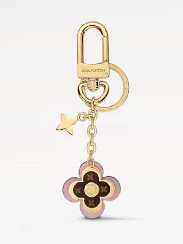 Blooming Flower BB Bag Charm Key Holder Pink Gold - LOUIS VUITTON - BALAAN 2