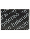 All Over Logo Card Wallet Black - BALENCIAGA - BALAAN 2