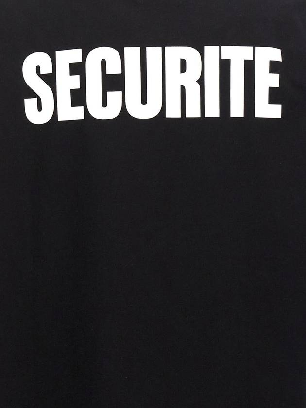 Vetements 'Polizei/Securite' T-Shirt - VETEMENTS - BALAAN 5