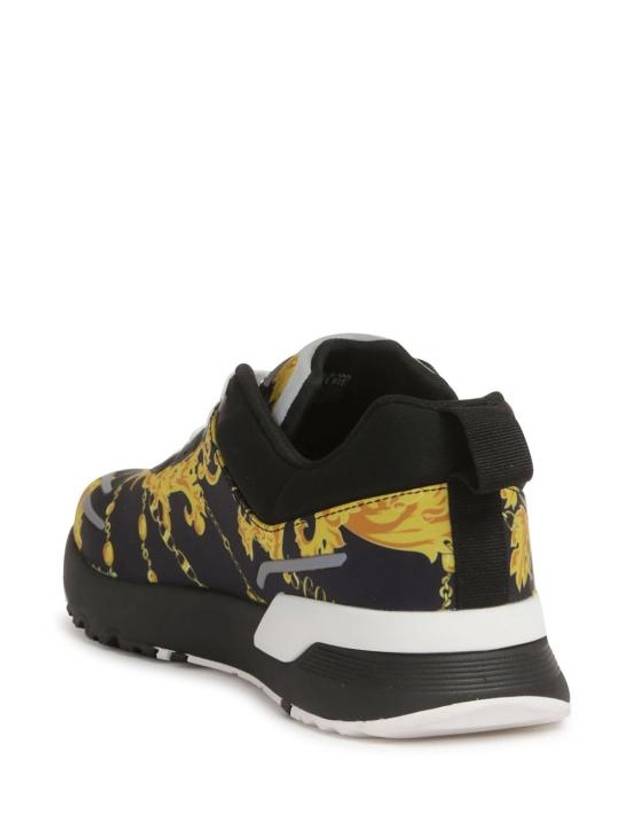 Sneakers 77YA3SA1 ZS654 G89 Black Gold - VERSACE - BALAAN 3