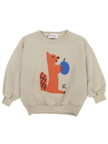 Kids brushed sweatshirt B224AC047 231 - BOBO CHOSES - BALAAN 1