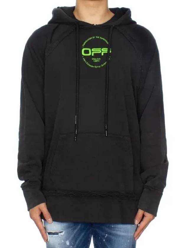 men's hoodie OMBB057R 20E30013 1088 - OFF WHITE - BALAAN 3