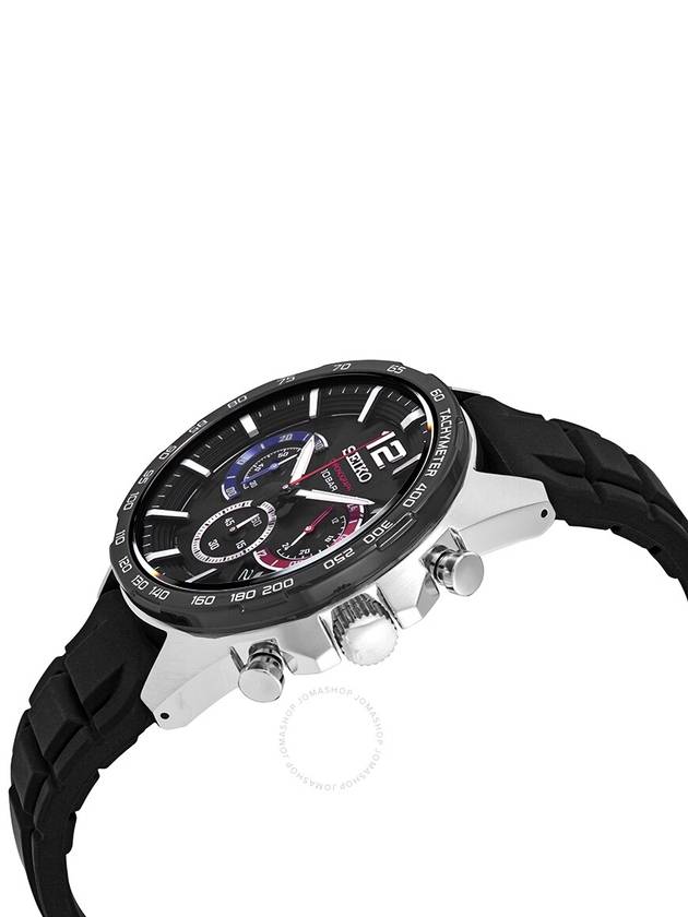 Seiko Essentials Chronograph Quartz Black Dial Men's Watch SSB347 - SEIKO - BALAAN 2