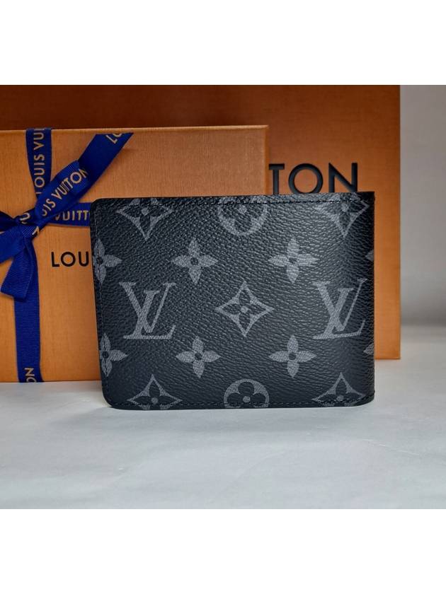 Multiple Monogram Eclipse Half Wallet Black - LOUIS VUITTON - BALAAN 3