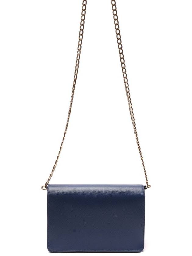 Saffiano Cross Bag Navy - PRADA - BALAAN 5