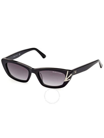 Guess by Marciano Smoke Gradient Cat Eye Ladies Sunglasses GM0822 01B 53 - GUESS - BALAAN 1