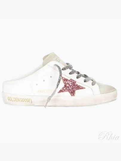 Superstar Sabo Suede Toe Mule White - GOLDEN GOOSE - BALAAN 2