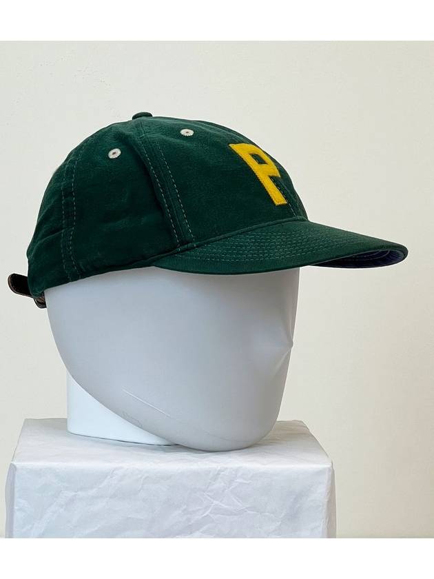 Cotton Ball Cap Green - POLO RALPH LAUREN - BALAAN 3