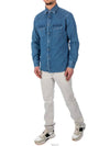 Flap Pocket Denim Long Sleeve Shirt Light Blue - TOM FORD - BALAAN 5