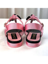 Camellia Flip Flop Sandals Black Pink G39057 - CHANEL - BALAAN 4