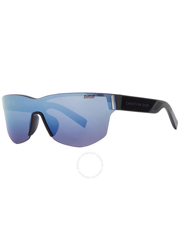 Dior DIOREXTREM M2U Grey Blue Flash Gradient Shield Men's Sunglasses DM40021U 01B 130 - DIOR - BALAAN 3