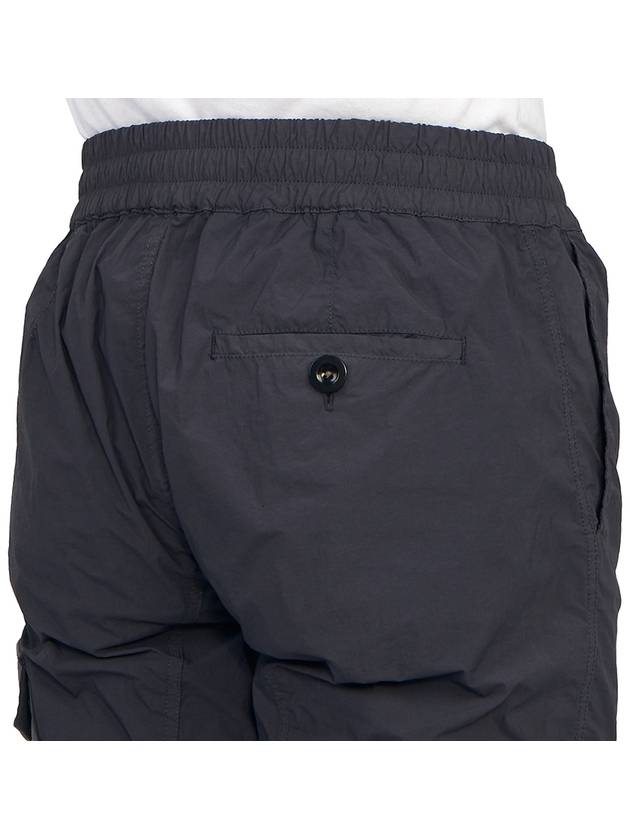 Men's Snap Pocket Cargo Straight Pants Charcoal - TEN C - BALAAN 11