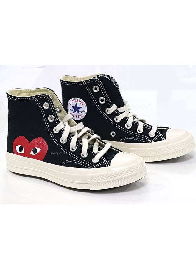 Men's Comme des Garçons Converse Chuck Taylor High Tops - COMME DES GARCONS PLAY - BALAAN 6