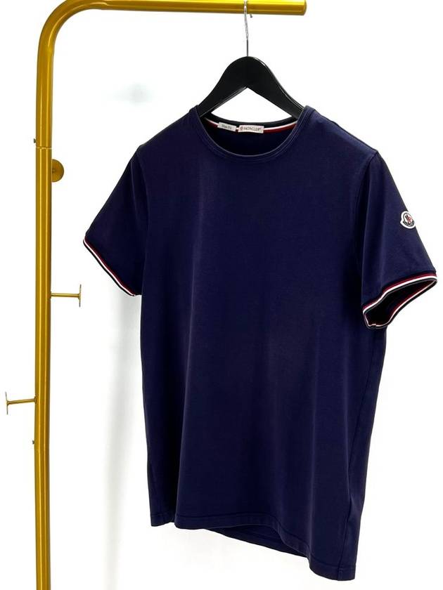 Short sleeve t shirt navy XL size - MONCLER - BALAAN 1