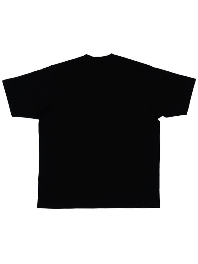 Italy Origin Top Wear Small Box Short Sleeve T Shirt Black FW23KN41 - SUPREME - BALAAN 2