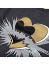 Ulsan Heartspark illustration brushed sweatshirt 1940MM70 - MSGM - BALAAN 4