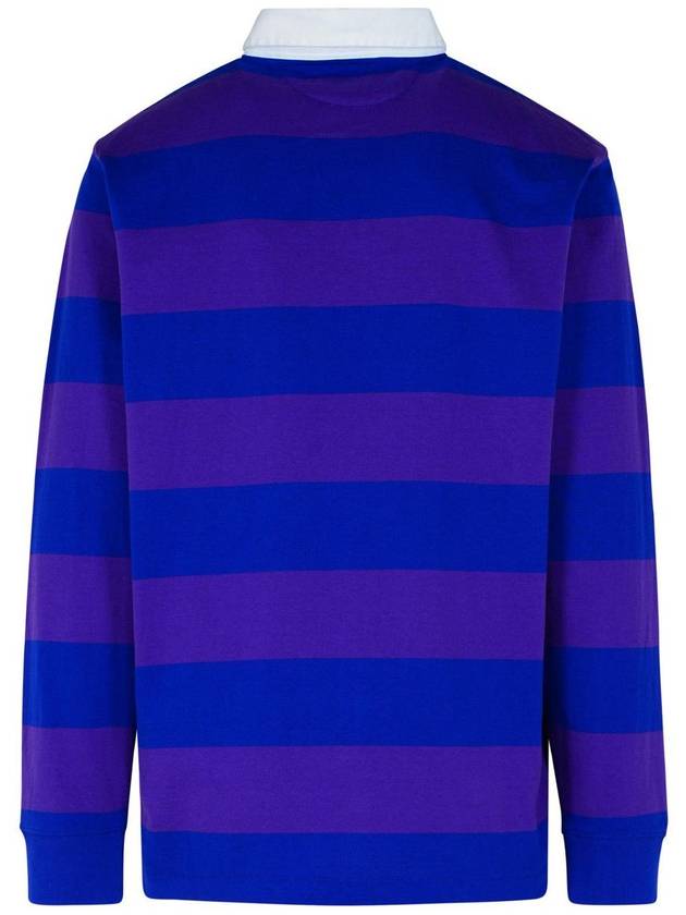 Striped Polo Shirt Purple Royal - POLO RALPH LAUREN - BALAAN 4