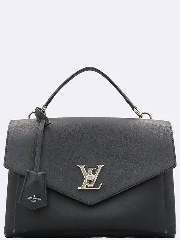 M54849 Noir color MYLOCKME tote bag strap - LOUIS VUITTON - BALAAN 2