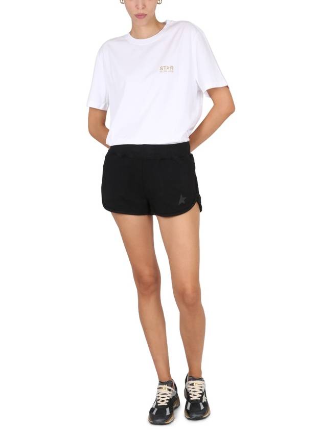 Diana Star Shorts Black - GOLDEN GOOSE - BALAAN 3