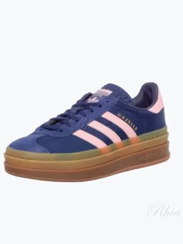 Gazelle Bold Low Top Sneakers Dark Blue - ADIDAS - BALAAN 2