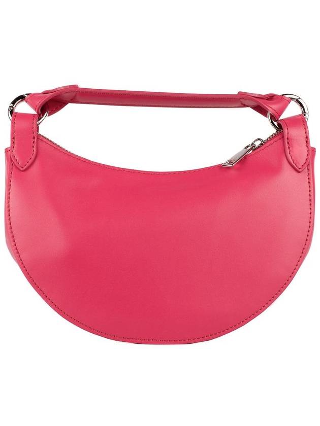 Orciani Raspberry Leather Dumpling Mini Bag With Shoulder Strap - ORCIANI - BALAAN 2