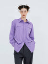 Double lip color shirt light purple - KOOKEESEE - BALAAN 2