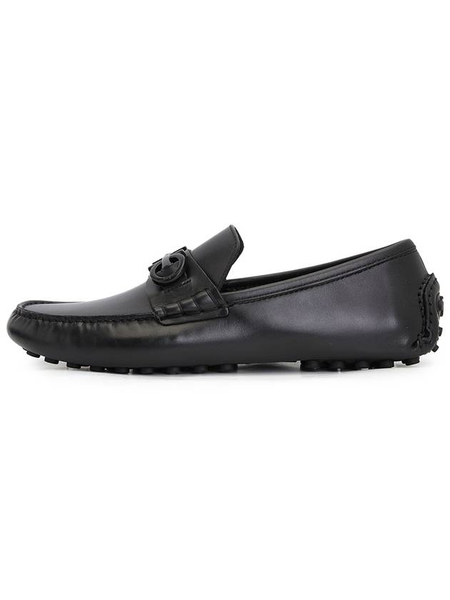 Ferragamo Gancini Men s Driving Shoes GRAZIOSO NERO 0768043 Foot EEE - SALVATORE FERRAGAMO - BALAAN 3