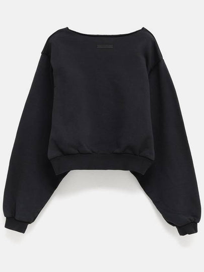 Cropped Fleece Crewneck - FEAR OF GOD ESSENTIALS - BALAAN 2