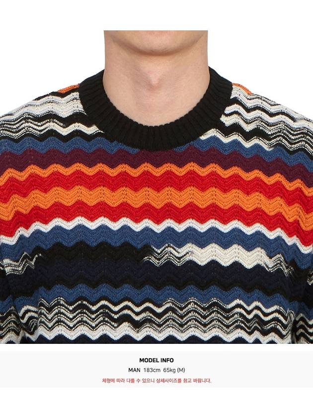 Men's Knit US23WN05 BK025P SM8YB - MISSONI - BALAAN 5