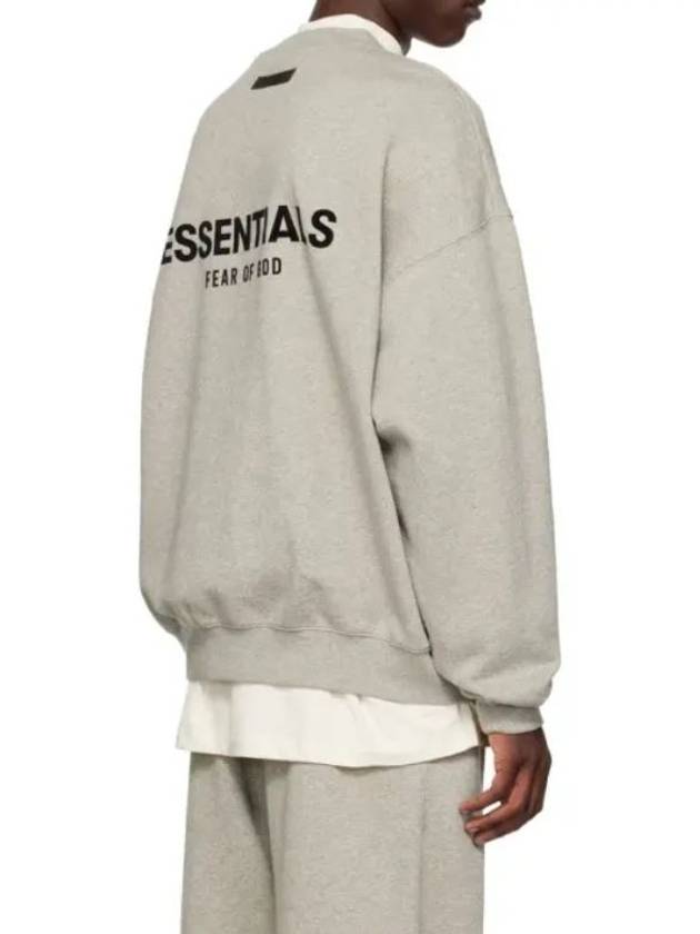 Fleece Core Crew Neck Sweatshirt Dark Oatmeal - FEAR OF GOD ESSENTIALS - BALAAN 5