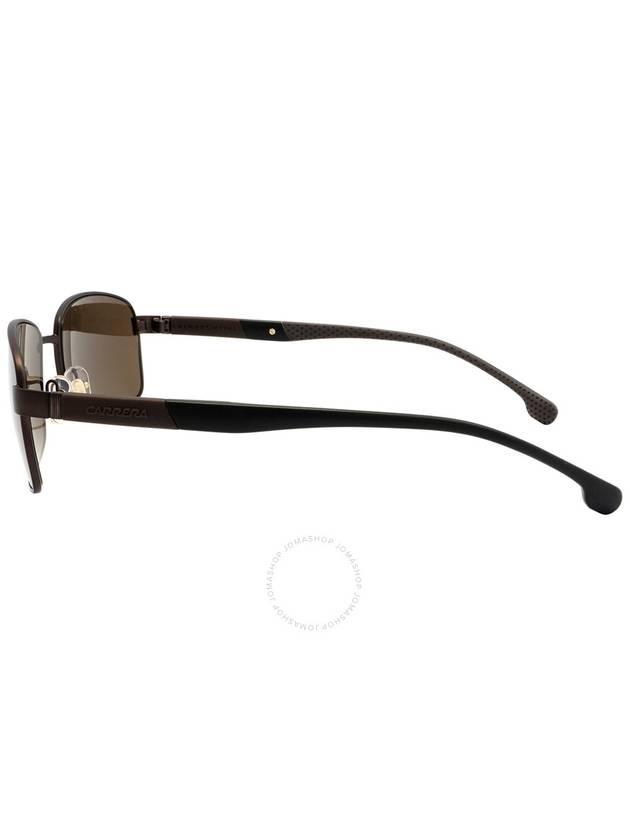 Carrera Polarized Bronze Rectangular Men's Sunglasses CARRERA 8037/S 0VZH/SP 58 - CARRERA - BALAAN 3