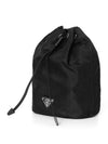 Tessuto Nylon Pouch Black - PRADA - BALAAN 5