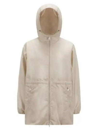 Women's Wete Hooded Jacket Beige - MONCLER - BALAAN 2