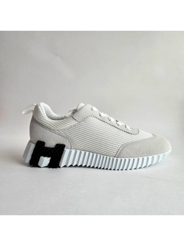 Bouncing Low Top Sneakers Blanc - HERMES - BALAAN 3