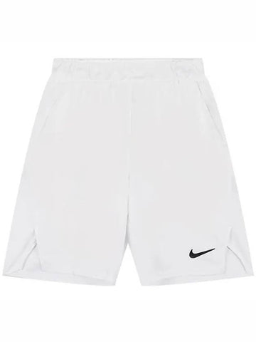 Court Dri-Fit Victory 9 Inch Tennis Shorts White - NIKE - BALAAN 1