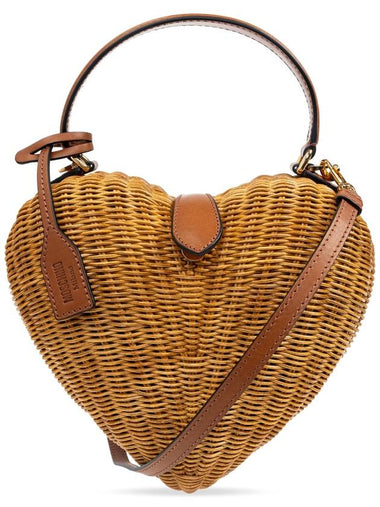 Moschino Heart-shaped Handbag, Women's, Brown - MOSCHINO - BALAAN 1