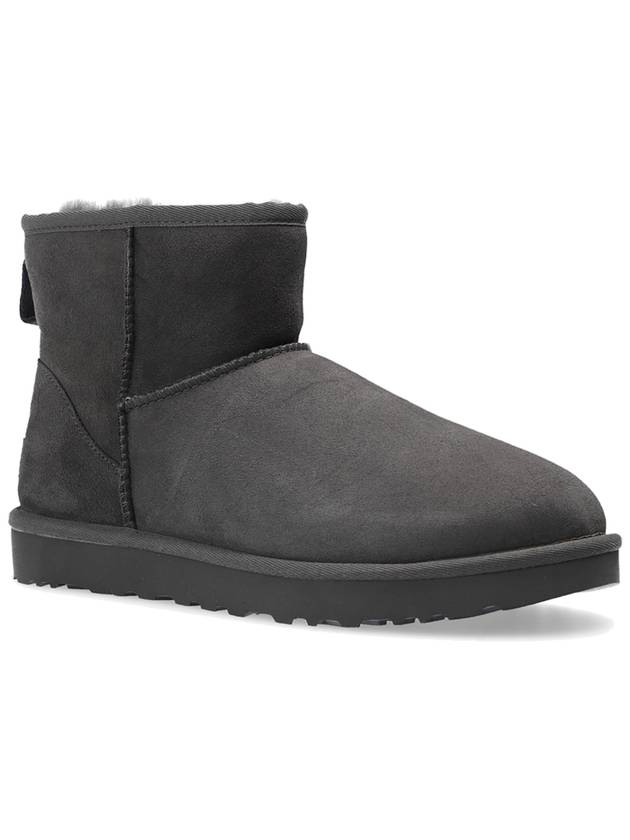 UGG 'W Classic Mini II'  Suede Snow Boots, Women's, Grey - UGG - BALAAN 4