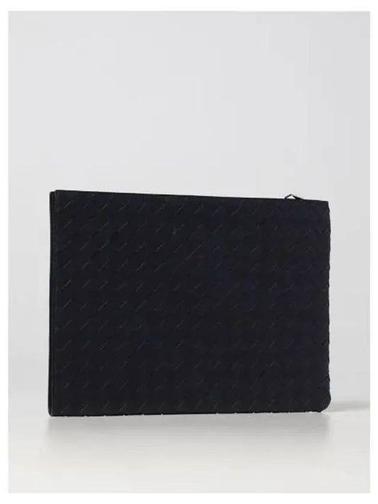 Intrecciato Clutch Bag Black - BOTTEGA VENETA - BALAAN 2